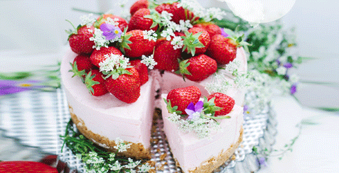 Resep Membuat Strawberry Cheese Cake